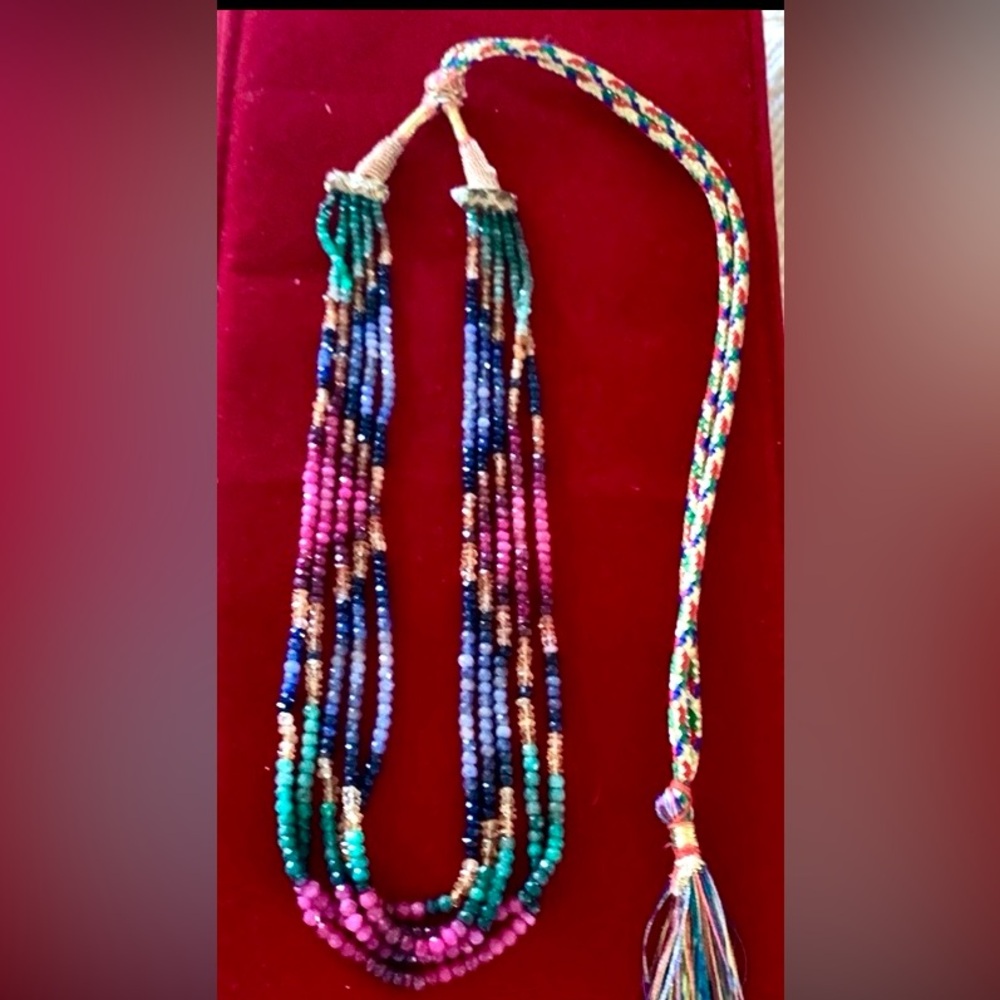 Natural Gemstones choker
